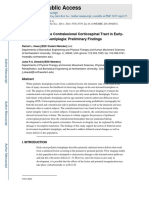 Assessment of The Contralesional Corticospinal Tract in Early Onset Pediatric Hemiplegia