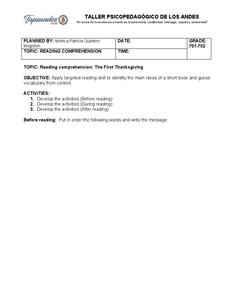 Reading Worksheet Grade 7th | PDF | Reading Comprehension | Cognition