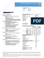 Grupo Electrógeno Diésel Industrial - 50 HZ: Especificaciones Generales KOHLER SDMO Calidad Superior