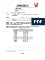 Informe Mensual