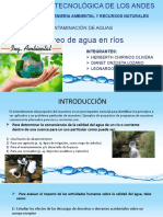 Muestreo de agua en ríos: Técnicas y consideraciones para la evaluación de la contaminación