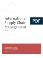 International Supply Chain Management
