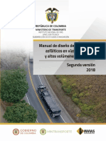 Manual de Pavimentos Asfálticos Con Medios y Altos 2a Vr. 2018 PDF
