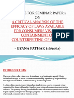 Synopsis For Seminar Paper 1 ON