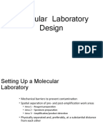 PCR lab Design Considerations