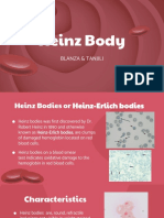 Heinz Body: Blanza & Tanjili