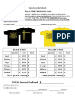 Class T-Shirt Order Forms - FINAL
