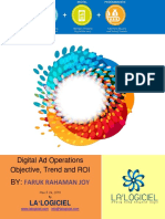 Faruk Rahaman Joy: Digital Ad Operations Objective, Trend and ROI BY