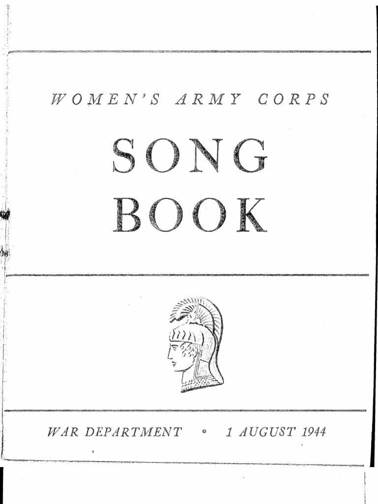 WWII Women's Army Corps Songs PDF