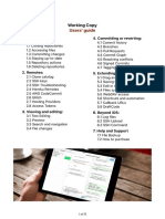 Working Copy: Users' Guide