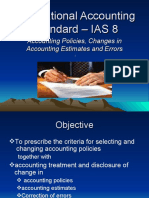 International Accounting Standard - IAS 8