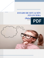Estado de Situación Financiera (Balance General) : Luis Enrique Falcón Delgado