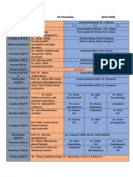 5 C Time Table 2019-2020 - 1567286163