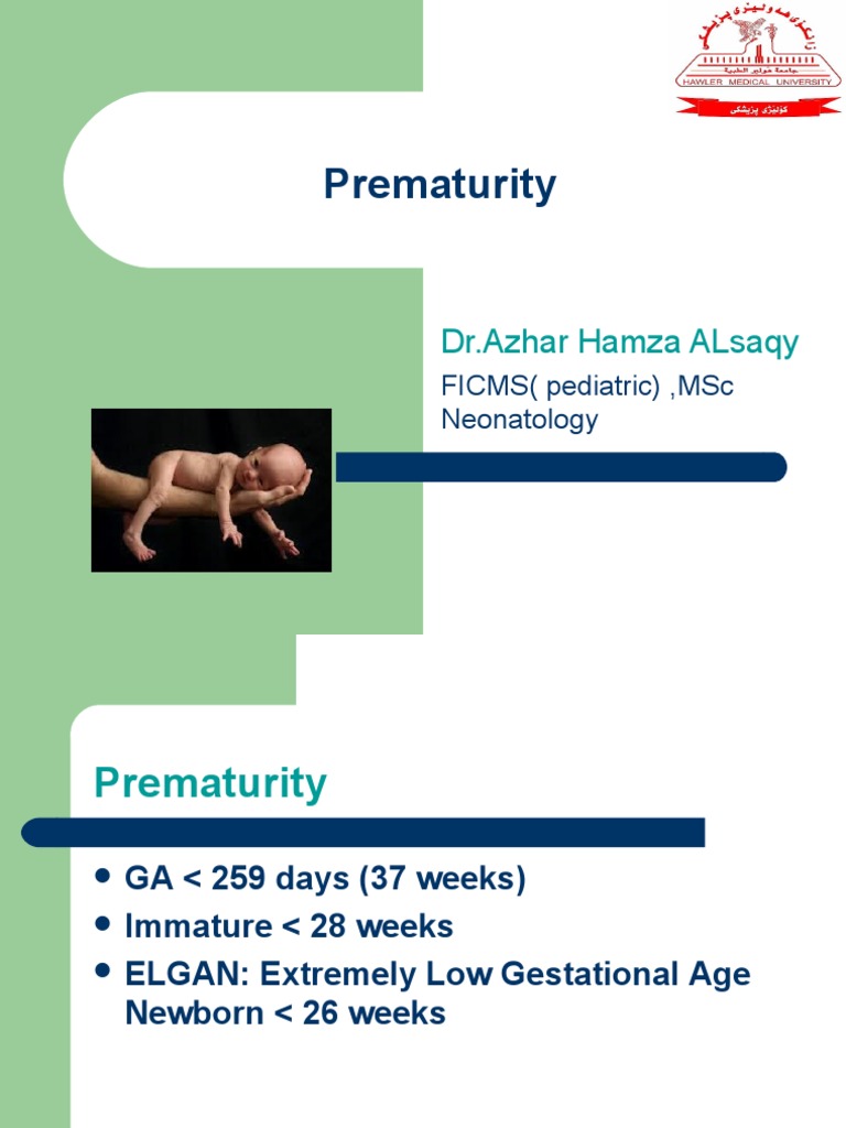 Prematurity: Assessment and Care | PDF | Preterm Birth | Low Birth Weight