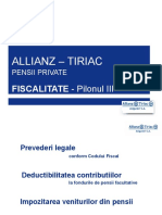 FISCALITATE Pensii Private