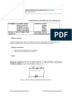 Resistencia interna generador