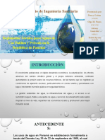 Presentación1. Reglamento Ténnico para Aguas de Uso Público y Privado en Panamá