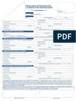 Formulario Determinación Del Subsidio Por Incapacidades PDF