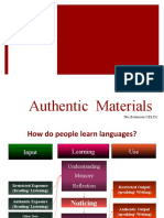 CELTA Materials Authentic Learning