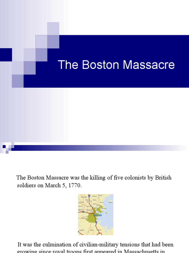 The Boston Massacre PDF