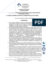 ACUERDO CAC No 023-20 Tramite de Trabajos de Grado