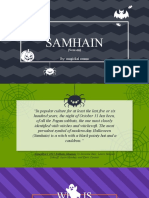 Samhain: (Sow-En) By: Magickal Emma