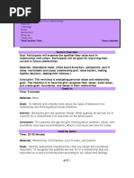 Download Personal values and relationships lesson plan by Julie Tarasi SN48515086 doc pdf