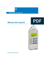 Manual - Sonómetro SC260 CESVA