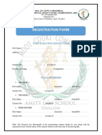 Registration Form AUMP National Moot Court Competition 2019 1 PDF