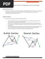 Harmonic Patterns Cheat Sheet PDF | PDF