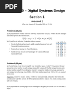 EECE320 - Digital Systems Design Section 1: Homework 2