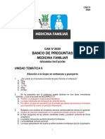 Banco de Preguntas Medicina Familiar Segunda Rotación