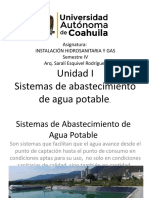 Sistemas de Abastecimiento de Agua Potable