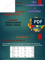 APAZA MAMANI EDSON JUNIOR 8VO MATRICES.ppt