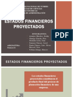 Estados Financieros Proyectados