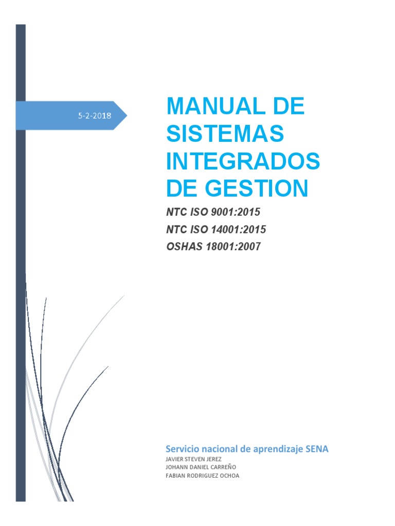 Manual del Sistema Integrado de Gestión | PDF | Calidad (comercial ...