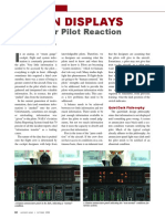 Design Displays: For Better Pilot Reaction