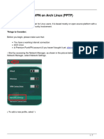 Arch Linux PPTP