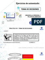 Ejercicios - Unidad - 15 - Toma de Decisiones