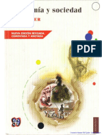 Weber - Economia y Sociedad (3ra Ed) - Introducción de F. Gil Villegas (2014) PDF