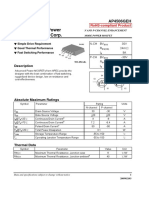 Advanced Power Electronics Corp.: AP4506GEH