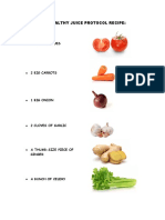 The Healthy Juice Protocol Recipe