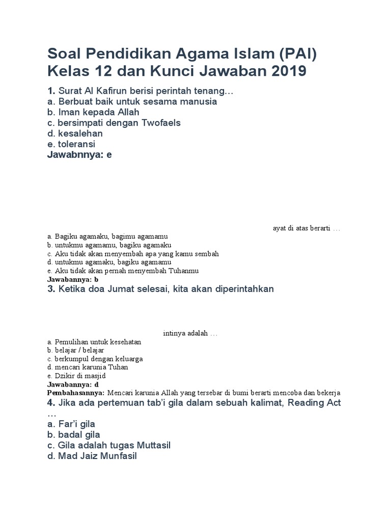 Download 63+ Contoh Surat Surat Al Kafirun Berisi Perintah Tentang... * Terbaru Gratis