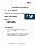 Clase I - Primera Parte PDF