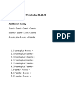 Grade One Maths Week Ending 30 PDF