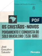 Os Cristãos-Novos - Povoamento e Conquista Do Solo Brasileiro (1530-1680) PDF