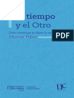 Fabian-El Tiempo y El Otro - Traduccion Gnecco 2019 PDF