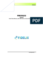 32M-BIT: Serial Flash Memory With 4KB Sectors, Dual and Quad I/O SPI