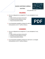 Quiz Parabolico