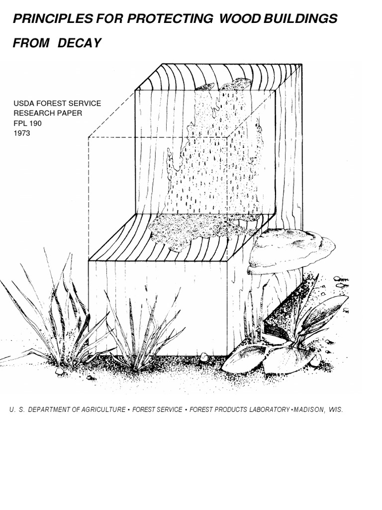 Principles For Protecting Wood Buildings From Decay | PDF | Wood | Lumber